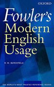 Cover of Fowler's Modern English Usage