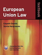 Cover of European Union Law Textbook