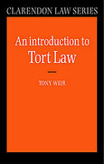 Cover of An Introduction to Tort Law