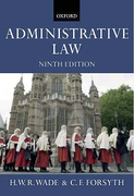 Cover of Administrative Law 9th ed