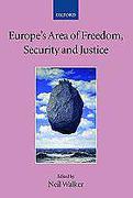 Cover of Europe's Area of Freedom, Security, and Justice