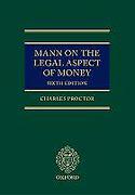 Cover of Mann on the Legal Aspect of Money