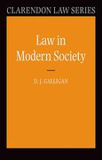 Cover of Law in Modern Society