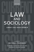 Cover of Current Legal Issues Volume 8: Law and Sociology