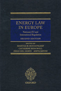 Cover of Energy Law in Europe: National, EU and International Law and Institutions