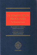 Cover of UK Competition Procedure: The Modernised Regime