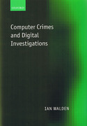 Cover of Computer Crimes and Digital Investigations