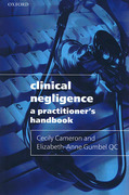 Cover of Clinical Negligence: A Practitioner's Handbook