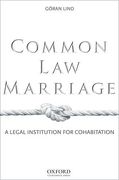 Cover of Common Law Marriage: Legal Institution for Cohabitation