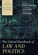 Cover of The Oxford Handbook of Law and Politics 