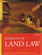 Cover of Elements of Land Law