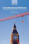 Cover of Constitutional Reform: Reshaping the British Political System