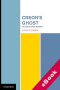 Cover of Creon's Ghost Law Justice and the Humanities (eBook)
