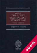 Cover of Rant on The Court Martial and Service Law (eBook)