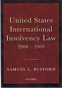 Cover of United States International Insolvency Law 2008/2009