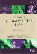 Cover of Goyder's EC Competition Law