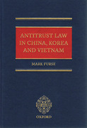Cover of Antitrust Law in China, Korea and Vietnam