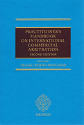 Cover of Practitioner's Handbook on International Commercial Arbitration