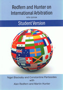 Cover of Redfern & Hunter on International Arbitration 5th ed: Student Version