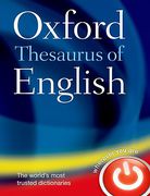 Cover of Oxford Thesaurus of English