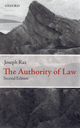 Cover of The Authority of Law: Essays on Law and Morality