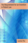 Cover of The Requirement for an Invention in Patent Law