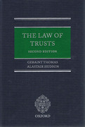 Cover of The Law of Trusts