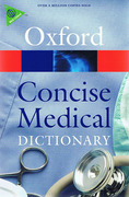 Cover of Oxford Concise Medical Dictionary