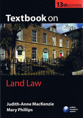 Cover of Textbook on Land Law 