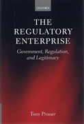 Cover of Regulatory Enterprise: Government, Regulation, and Legitimacy