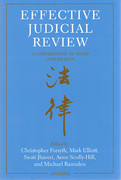Cover of Effective Judicial Review: A Cornerstone of Good Governance