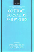 Cover of Contract Formation and Parties