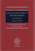 Cover of Health and Safety Enforcement: Law and Practice