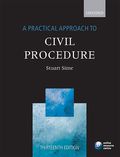 Cover of A Practical Approach to Civil Procedure
