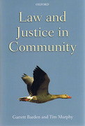 Cover of Law and Justice in Community