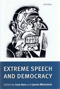 Cover of Extreme Speech and Democracy