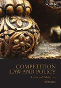 Cover of Competition Law and Policy: Cases and Materials