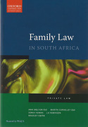 Cover of Family Law in South Africa