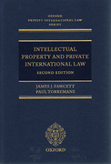 Cover of Intellectual Property and Private International Law