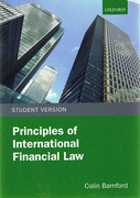 Cover of Principles of International Financial Law