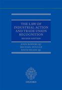 Cover of Law of Industrial Action and Trade Union Recognition