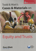 Cover of Todd and Watt's Cases and Materials on Equity and Trusts