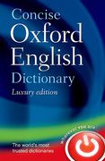 Cover of Concise Oxford English Dictionary with Thumb Index