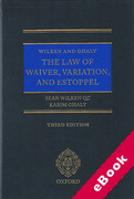 Cover of The Law of Waiver, Variation and Estoppel (eBook)