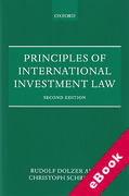 Cover of Principles of International Investment Law (eBook)