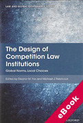 Cover of The Design of Competition Law Institutions: Global Norms, Local Choices (eBook)