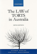 Cover of The Law of Torts in Australia