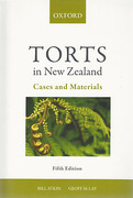 Cover of Torts In New Zealand: Cases and Materials