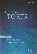 Cover of Street on Torts