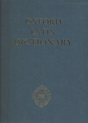 Cover of Oxford Latin Dictionary